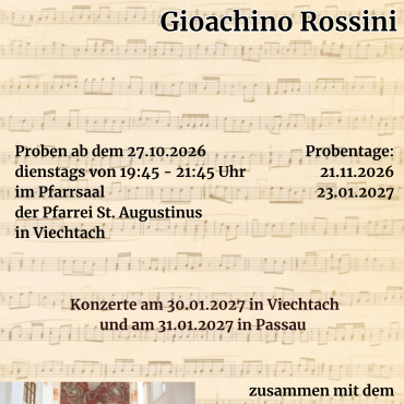 SING MIT! Rossini Projektchor